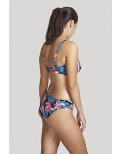 Panache Swim Anya Riva Print Bikini Slip Kleine - Grote Maten 34-46 - Blue Floral - SW1409 -ondergoed winkel panache swim anya riva print bikini slip kleine grote maten 34 46 blue floral sw1409 4