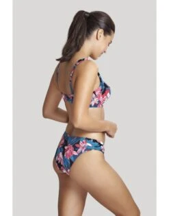 Panache Swim Anya Riva Print Bikini Slip Kleine - Grote Maten 34-46 - Blue Floral - SW1409 -ondergoed winkel panache swim anya riva print bikini slip kleine grote maten 34 46 blue floral sw1409 7
