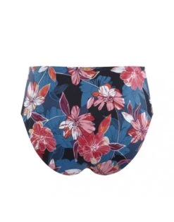 Panache Swim Anya Riva Print Midi Bikini Slip Kleine - Grote Maten 34-46 - Blue Floral - SW1407 -ondergoed winkel panache swim anya riva print midi bikini slip kleine grote maten 34 46 blue floral sw1407 3