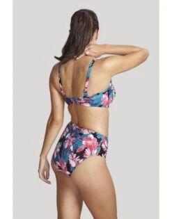 Panache Swim Anya Riva Print Midi Bikini Slip Kleine - Grote Maten 34-46 - Blue Floral - SW1407 -ondergoed winkel panache swim anya riva print midi bikini slip kleine grote maten 34 46 blue floral sw1407 5