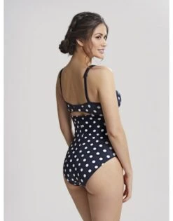 Panache Swim Anya Riva Spot Badpak Kleine En Grote Maten 65-90 Cup D Tot K - Navy/Vanilla - SW1450 -ondergoed winkel panache swim anya riva spot badpak kleine en grote maten 65 90 cup d tot k navyvanilla sw1450 1