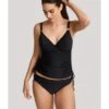 Panache Swim Anya Riva Tankini Kleine En Grote Maten 65-85 Cup D Tot J - Zwart - SW1301