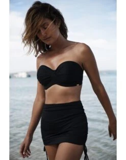 Panache Swim Anya Riva Twist Bandeau Bikini BH Kleine En Grote Maten 60-85 Cup D Tot H - Zwart - SW1303 -ondergoed winkel panache swim anya riva twist bandeau bikini bh kleine en grote maten 60 85 cup d tot h zwart sw1303 6