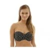 Panache Swim Anya Spot Strapless / Multiway Bikini Beha Grote Cupmaten D - I / T. 65-90 - Black&White - SW1013