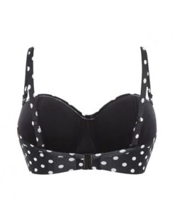 Panache Swim Anya Spot Strapless / Multiway Bikini Beha Grote Cupmaten D - I / T. 65-90 - Black&White - SW1013 -ondergoed winkel panache swim anya spot strapless multiway bikini beha grote cupmaten d i t 65 90 blackwhite sw1013 4