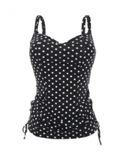 Panache Swim Anya Spot Tankini Grote Cupmaten D - M / T. 70-95 - Black&White - SW1011 9 Panache Swim Anya Spot Tankini Grote Cupmaten D - M / T. 70-95 - Black&White - SW1011 -ondergoed winkel panache swim anya spot tankini grote cupmaten d m t 70 95 blackwhite sw1011 1