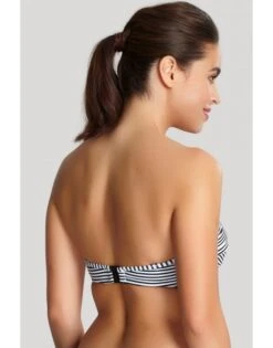Panache Swim Anya Stripe Bandeau / Multiway Bikini Beha Grote Cupmaten D - G / T. 65-90 - Black&White - SW0893 -ondergoed winkel panache swim anya stripe bandeau multiway bikini beha grote cupmaten d g t 65 90 blackwhite sw0893 4