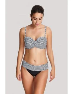 Panache Swim Anya Stripe Bandeau / Multiway Bikini Beha Grote Cupmaten D - G / T. 65-90 - Black&White - SW0893 -ondergoed winkel panache swim anya stripe bandeau multiway bikini beha grote cupmaten d g t 65 90 blackwhite sw0893 7