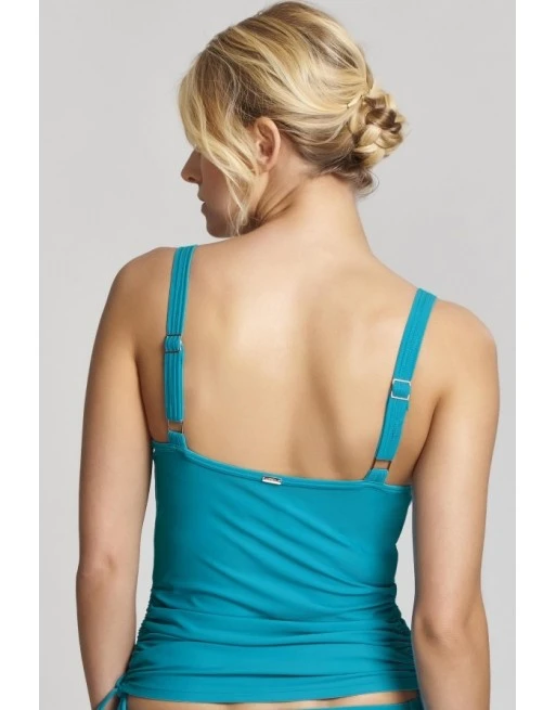 Panache Swim Anya Tankini Grote Cupmaten - Lagoon - SW0881 3 Panache Swim Anya Tankini Grote Cupmaten - Lagoon - SW0881 - Afbeelding 3