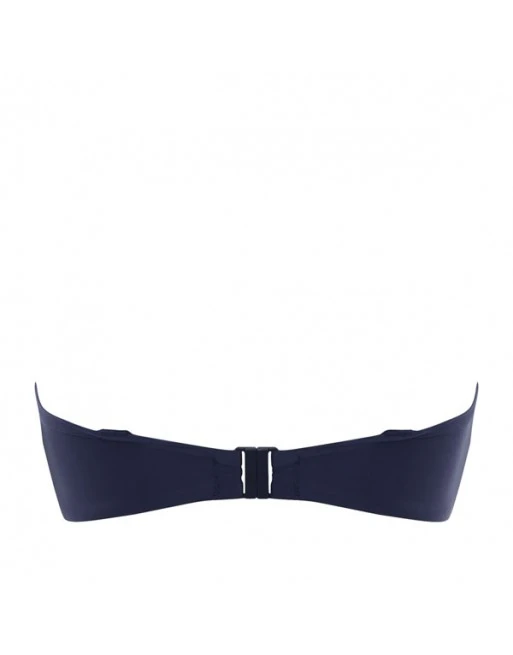 Panache Swim Anya Twist Bandeau Bikini Beha Grote Cupmaten D - H / T. 65-85 - Navy - SW0884 6 Panache Swim Anya Twist Bandeau Bikini Beha Grote Cupmaten D - H / T. 65-85 - Navy - SW0884 - Afbeelding 6