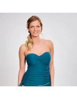 Panache Swim Anya Voyage Tankini Grote Cupmaten - Lagoon /White - SW1041 13 Panache Swim Anya Voyage Tankini Grote Cupmaten - Lagoon /White - SW1041 -ondergoed winkel panache swim anya voyage tankini grote cupmaten lagoon white sw1041 5