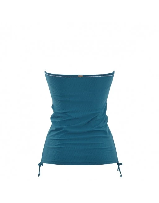 Panache Swim Anya Voyage Tankini Grote Cupmaten - Lagoon /White - SW1041 8 Panache Swim Anya Voyage Tankini Grote Cupmaten - Lagoon /White - SW1041 - Afbeelding 8