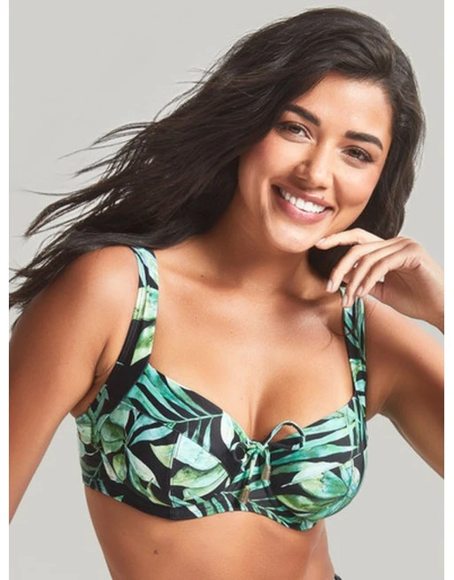 Panache Swim Bali Hele Cup Bikini BH Kleine En Grote Maten 65-90 Cup D Tot K - Palm Print - SW1642 1 Panache Swim Bali Hele Cup Bikini BH Kleine En Grote Maten 65-90 Cup D Tot K - Palm Print - SW1642
