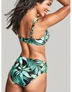 Panache Swim Bali Midi Bikini Slip Kleine - Grote Maten 34-46 - Palm Print - SW1646 -ondergoed winkel panache swim bali midi bikini slip kleine grote maten 34 46 palm print sw1646 1