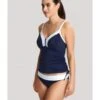 Panache Swim Catarina Tankini Grote Cupmaten - Midnight/white - SW1351