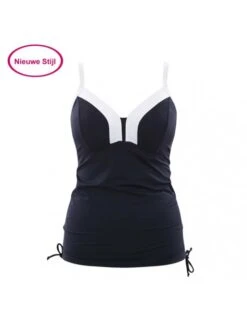 Panache Swim Catarina Tankini Grote Cupmaten - Midnight/white - SW1351 -ondergoed winkel panache swim catarina tankini grote cupmaten midnightwhite sw1351 4
