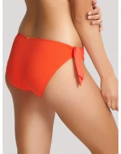 Panache Swim Echo Lage Lintjes Bikini Slip Kleine - Grote Maten 34-46 - Orange - SW1328 -ondergoed winkel panache swim echo lage lintjes bikini slip kleine grote maten 34 46 orange sw1328 3