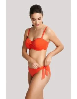 Panache Swim Echo Lage Lintjes Bikini Slip Kleine - Grote Maten 34-46 - Orange - SW1328 -ondergoed winkel panache swim echo lage lintjes bikini slip kleine grote maten 34 46 orange sw1328 6