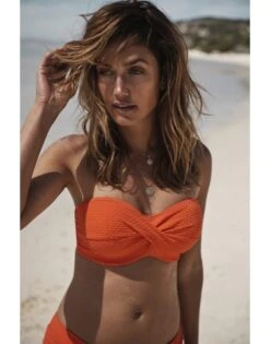 Panache Swim Echo Twist Bandeau Bikini Beha Grote Cupmaten D - K / T. 65-85 - Orange - SW1323 11 Panache Swim Echo Twist Bandeau Bikini Beha Grote Cupmaten D - K / T. 65-85 - Orange - SW1323 -ondergoed winkel panache swim echo twist bandeau bikini beha grote cupmaten d k t 65 85 orange sw1323 3