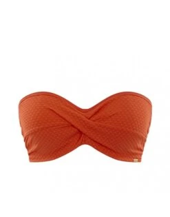 Panache Swim Echo Twist Bandeau Bikini Beha Grote Cupmaten D - K / T. 65-85 - Orange - SW1323 13 Panache Swim Echo Twist Bandeau Bikini Beha Grote Cupmaten D - K / T. 65-85 - Orange - SW1323 -ondergoed winkel panache swim echo twist bandeau bikini beha grote cupmaten d k t 65 85 orange sw1323 5
