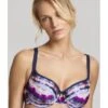 Panache Swim Elle Balconnet Bikini Beha Grote Cupmaten D - O / T. 65-85 - Pink Multi - SW0870