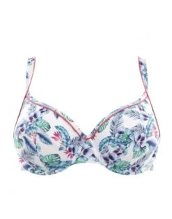 Panache Swim Elle Bikini Beha Grote Cupmaten D - K / T. 65-85 - White Tropical - SW0872