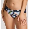 Panache Swim Florentine Bikini Slip - Navy Floral - SW1059