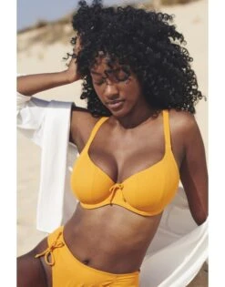 Panache Swim Golden Hour Hoog Uitgesneden Rio Lintjes Bikini Slip Kleine - Grote Maten - 34-46 Orange Zest - SW1629 -ondergoed winkel panache swim golden hour hoog uitgesneden rio lintjes bikini slip kleine grote maten 34 46 orange zest sw1629 5
