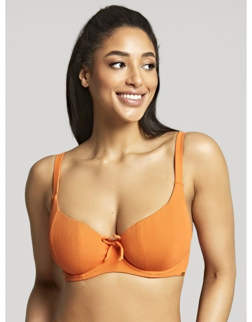 Panache Swim Golden Hour Scoop Bikini BH Kleine En Grote Maten 65-85 Cup D Tot J - Orange Zest - SW1624 1 Panache Swim Golden Hour Scoop Bikini BH Kleine En Grote Maten 65-85 Cup D Tot J - Orange Zest - SW1624