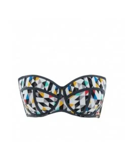 Panache Swim Jolee Bandeau Bikini Beha Grote Cupmaten - Harlequin - SW1203 -ondergoed winkel panache swim jolee bandeau bikini beha grote cupmaten harlequin sw1203 4