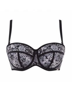 Panache Swim Jolee Bandeau Bikini Beha Grote Cupmaten - Snake Print - SW01203