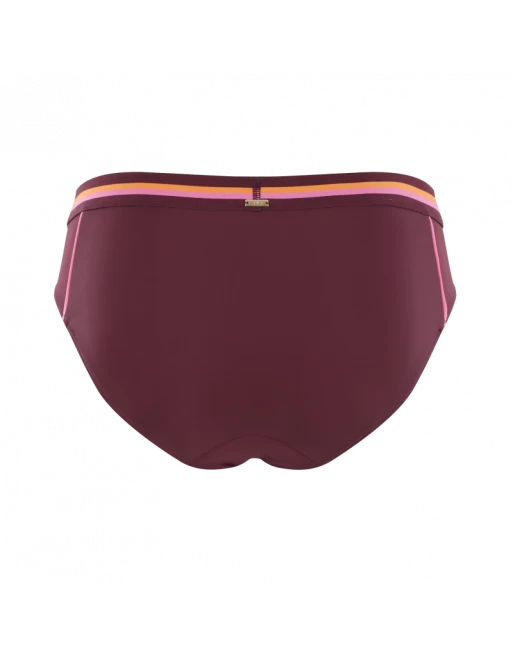 Panache Swim Kira Active Bikini Slip Kleine - Grote Maten 34-46 - Mulberry - SW1386 3 Panache Swim Kira Active Bikini Slip Kleine - Grote Maten 34-46 - Mulberry - SW1386 - Afbeelding 3