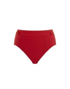 Panache Swim Marianna Hoge Bikini Slip Kleine - Grote Maten 34-46 - Crimson - 1595 -ondergoed winkel panache swim marianna hoge bikini slip kleine grote maten 34 46 crimson 1595 7
