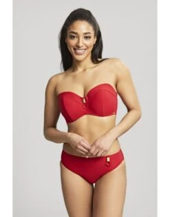 Panache Swim Marianna Voorgevormde Bandeau Bikini BH Kleine En Grote Maten 65-85 Cup D Tot H - Crimson - SW1593 -ondergoed winkel panache swim marianna voorgevormde bandeau bikini bh kleine en grote maten 65 85 cup d tot h crimson sw1593 3