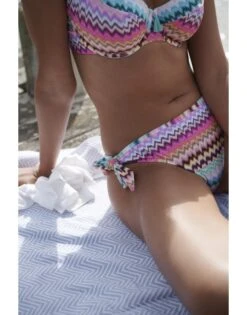Panache Swim Milano Lintjes Rio Bikini Slip Kleine - Grote Maten 38-46 - Ikat Print - SW1157 -ondergoed winkel panache swim milano lintjes rio bikini slip kleine grote maten 38 46 ikat print sw1157 6
