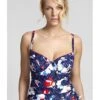 Panache Swim Milano Tankini Grote Cupmaten - Zig Zag Floral - SW1151