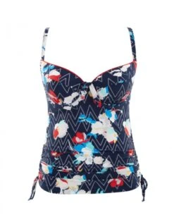Panache Swim Milano Tankini Grote Cupmaten - Zig Zag Floral - SW1151 -ondergoed winkel panache swim milano tankini grote cupmaten zig zag floral sw1151 2