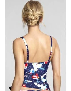 Panache Swim Milano Tankini Grote Cupmaten - Zig Zag Floral - SW1151 -ondergoed winkel panache swim milano tankini grote cupmaten zig zag floral sw1151 3