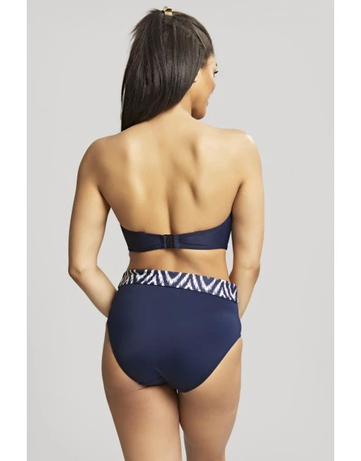 Panache Swim Oceana Midi Bikini Slip Kleine - Grote Maten T. EU34-46 - Navy - SW1547 6 Panache Swim Oceana Midi Bikini Slip Kleine - Grote Maten T. EU34-46 - Navy - SW1547 - Afbeelding 6