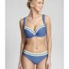 Panache Swim Portofino Bikini Slip Kleine - Grote Maten 34-46 - Denim/Ivory - SW1216