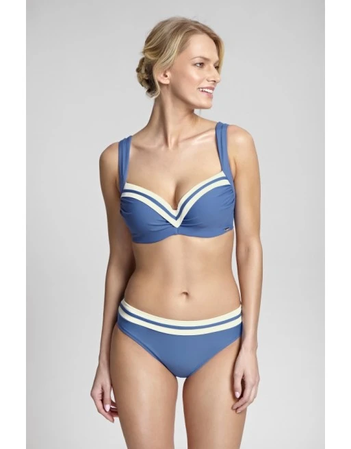 Panache Swim Portofino Voorgevormde Bikini Beha Grote Cupmaten D - I / T. 75-85 - Denim/Ivory - SW1212 7 Panache Swim Portofino Voorgevormde Bikini Beha Grote Cupmaten D - I / T. 75-85 - Denim/Ivory - SW1212 - Afbeelding 7