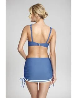 Panache Swim Portofino Zwemrokje - Denim/Ivory - SW1218 -ondergoed winkel panache swim portofino zwemrokje denimivory sw1218 3