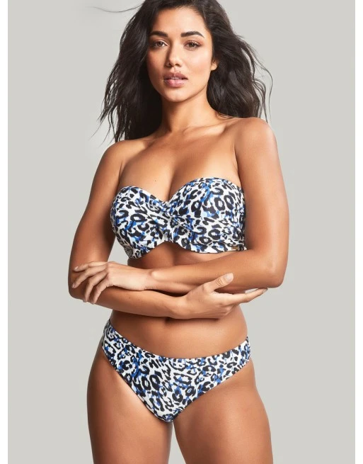 Panache Swim Serengeti Bikini Slip Kleine - Grote Maten 34-46 - Blue Animal - SW1659 3 Panache Swim Serengeti Bikini Slip Kleine - Grote Maten 34-46 - Blue Animal - SW1659 - Afbeelding 3