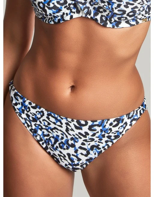 Panache Swim Serengeti Bikini Slip Kleine - Grote Maten 34-46 - Blue Animal - SW1659 1 Panache Swim Serengeti Bikini Slip Kleine - Grote Maten 34-46 - Blue Animal - SW1659