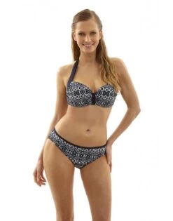 Panache Swim Sia Halter Bikini Beha Grote Cupmaten Navy/White - SW1034 -ondergoed winkel panache swim sia halter bikini beha grote cupmaten navywhite sw1034 3