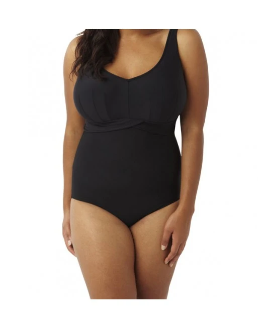 Panache Swim Silhouette Shapewear Badpak Grote Cupmaten - Zwart - SW0790 5 Panache Swim Silhouette Shapewear Badpak Grote Cupmaten - Zwart - SW0790 - Afbeelding 5