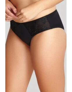 Panache Tango Slip Kleine - Grote Maten 34-46 - Zwart - 9092 -ondergoed winkel panache tango slip kleine grote maten 34 46 zwart 9092 2