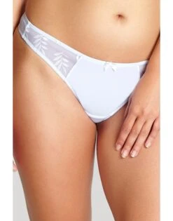 Panache Tango String Kleine - Grote Maten 34-46 - Wit - 9099 -ondergoed winkel panache tango string kleine grote maten 34 46 wit 9099 2