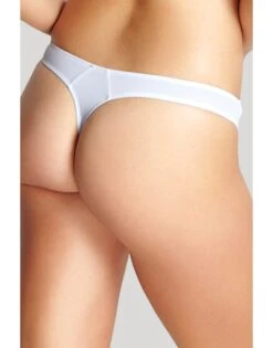 Panache Tango String Kleine - Grote Maten 34-46 - Wit - 9099 -ondergoed winkel panache tango string kleine grote maten 34 46 wit 9099 3