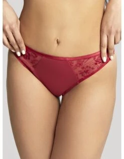 Panache Yasmin Rio Slip Kleine - Grote Maten 34-46 - Ruby - 10642 -ondergoed winkel panache yasmin rio slip kleine grote maten 34 46 ruby 10642 2